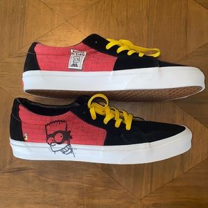 VANS SK8 Low The Simpsons El Barto Shoes size 12